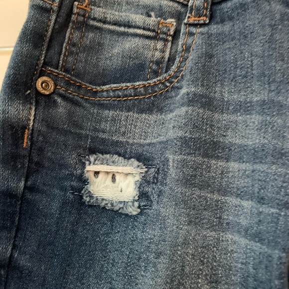 Jeans Red Camel skinny Capri denim pants Zaza Girls size 8 NWT - Picture 7 of 9